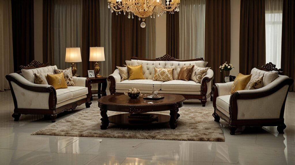 Wooden Luxury Sofa